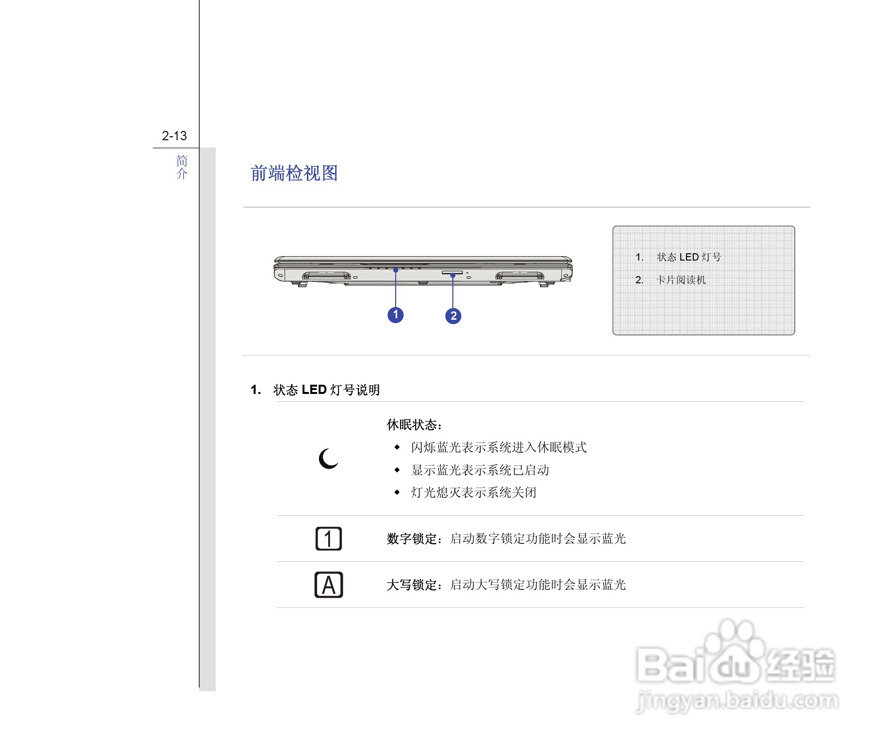 微星MSI GE620笔记本电脑使用说明书:[4]