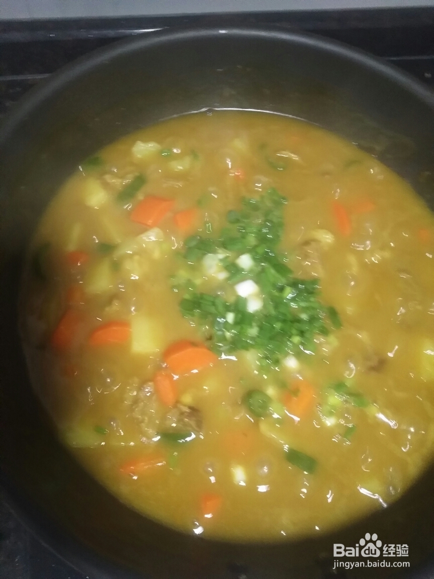 美食教学之土豆咖喱炖牛腩!