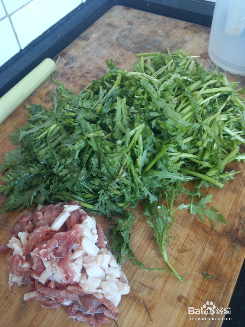 肉炒蒿子秆怎么做