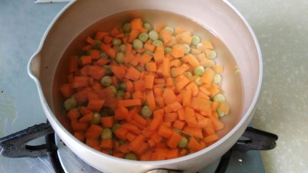 培根时蔬蛋炒饭