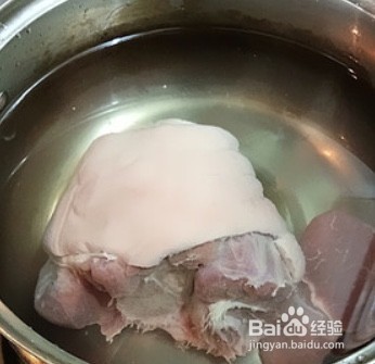 煮肘子的做法及配料