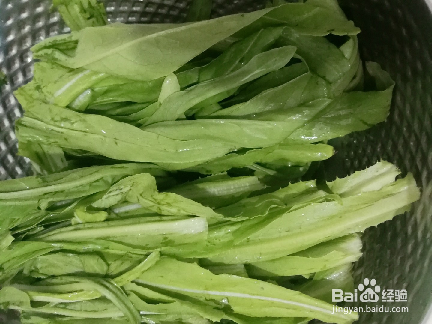 清炒油麦菜的做法