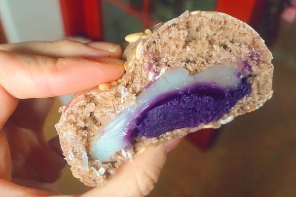 无糖油超饱腹~全麦麻薯小餐包