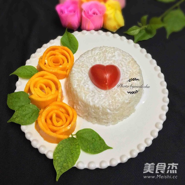 芒果糯米饭的做法