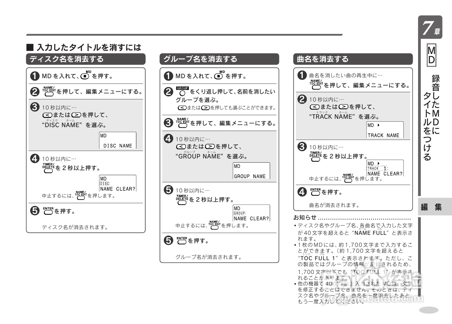 SHARP SD-CX9音响使用说明书:[3]