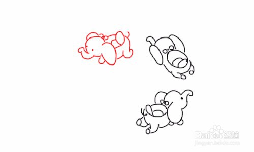 飞象旋转木马怎么画