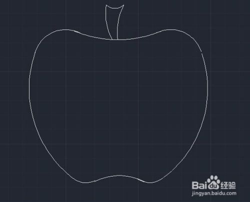 CAD如何画苹果