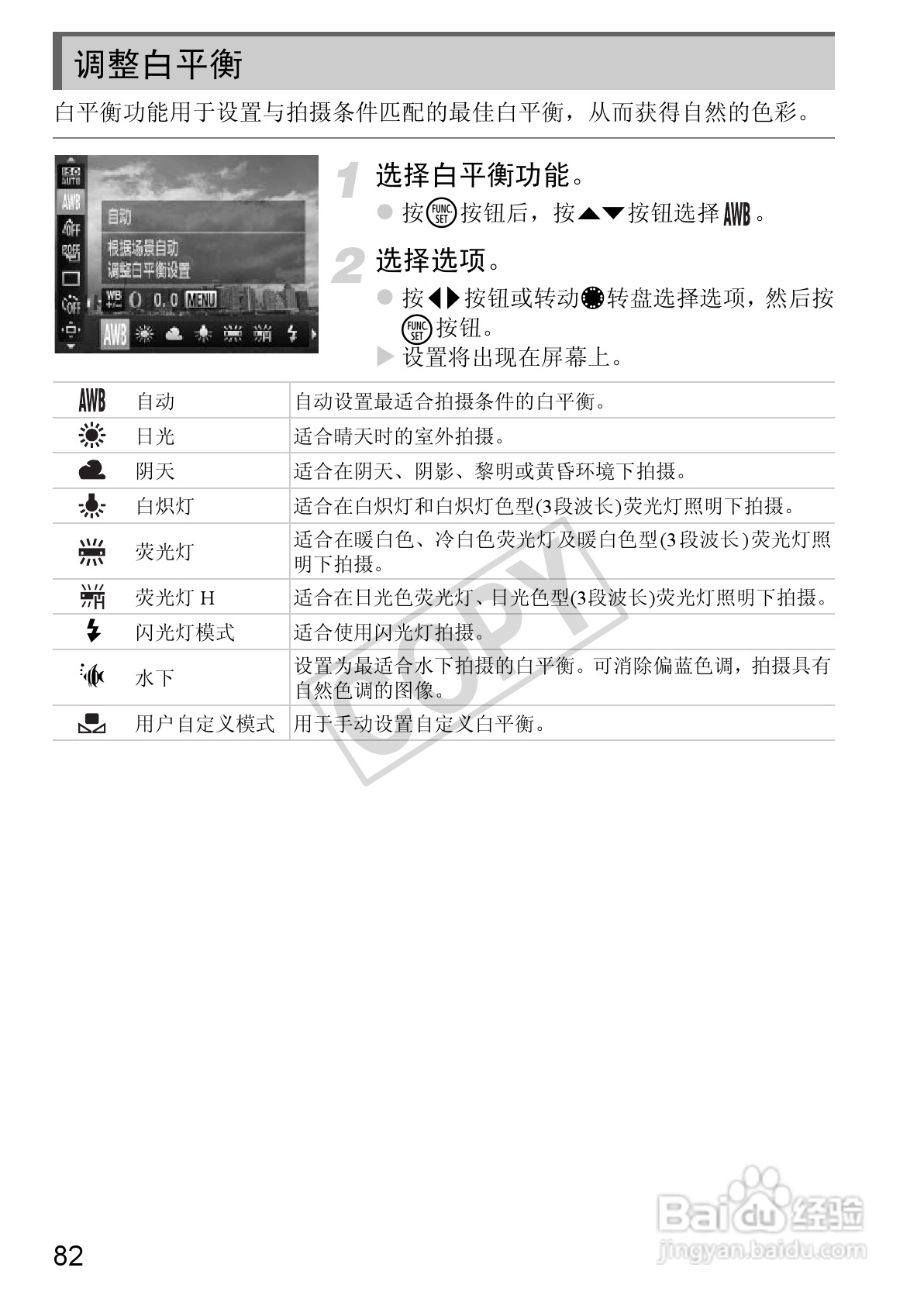 佳能Powershot S100V数码相机使用说明书:[9]