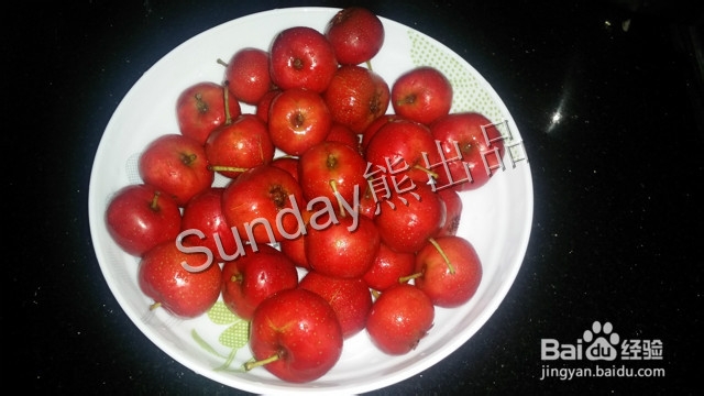 冰糖葫芦的家常做法——Sunday熊出品