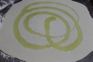 简单快手的美味葱油饼