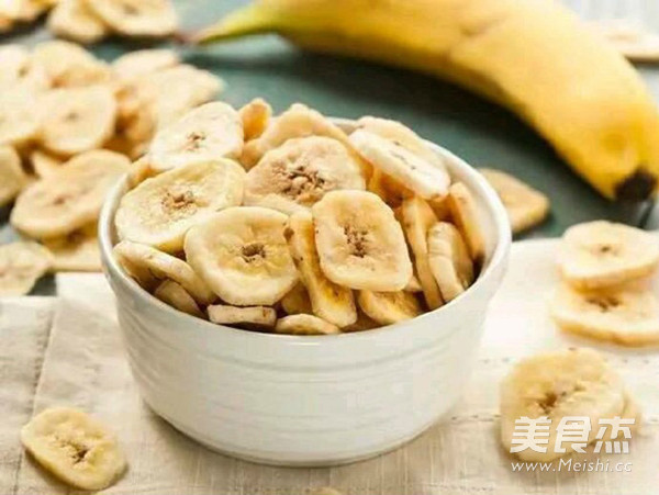 香蕉脆片的做法
