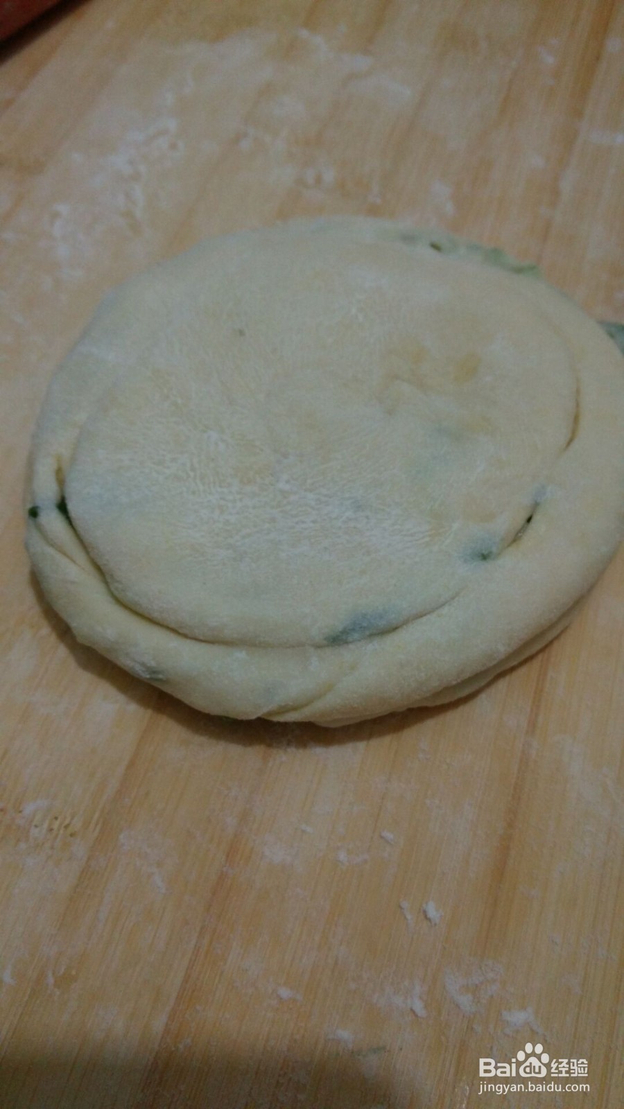 简单方便操作主食—家常油饼，葱花油饼的做法