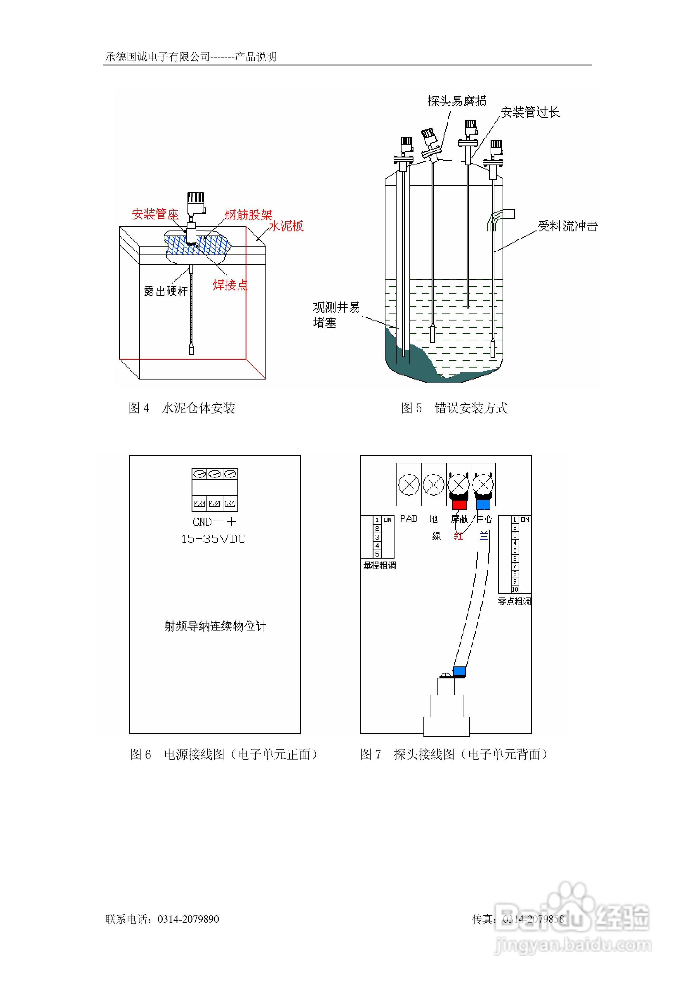 国诚SL-CP射频导纳物位计说明书