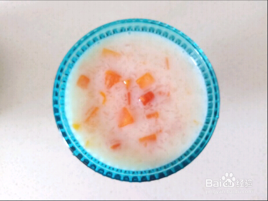 养颜的木瓜牛奶金燕耳怎么做？