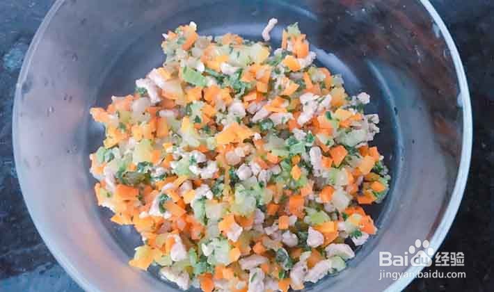 猪肉杂蔬饭团怎么做