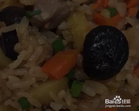 酥到掉渣的板栗焖饭