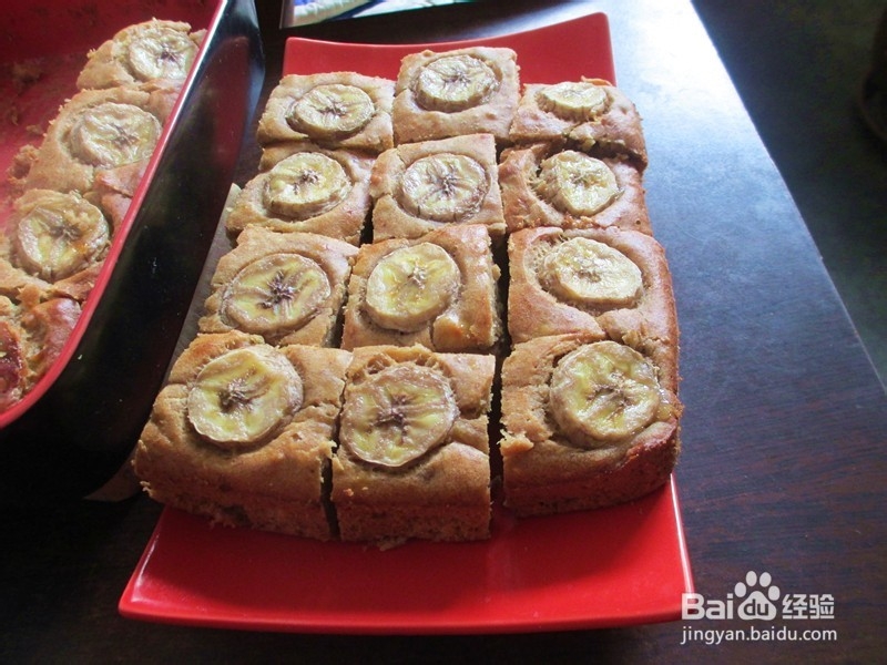 简单香蕉快面包