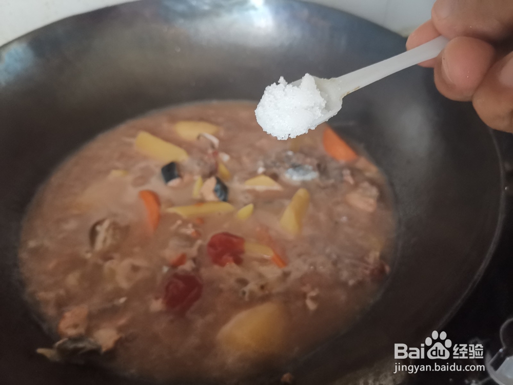 鱼汤炖意大利面