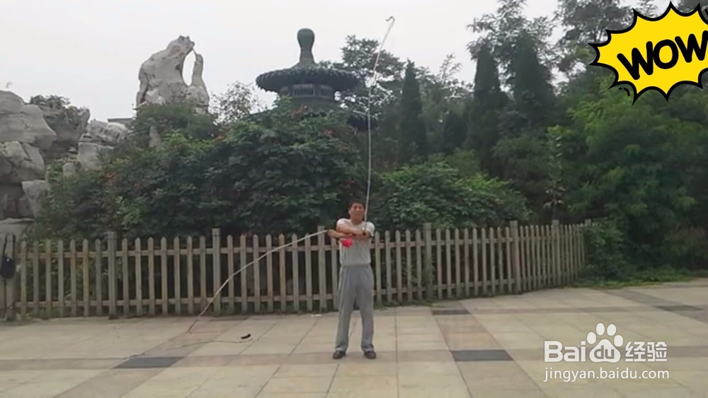 怎样打花样响鞭
