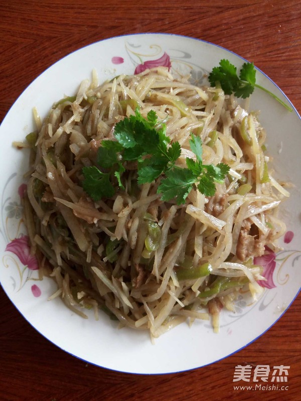 酸辣土豆丝的做法