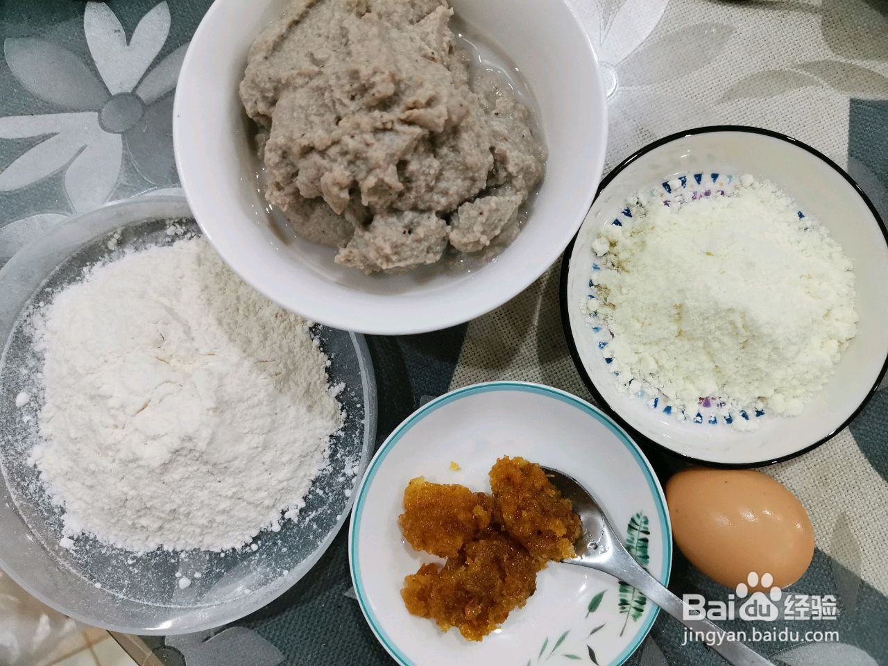 超简单豆乳桂花蒸糕的做法