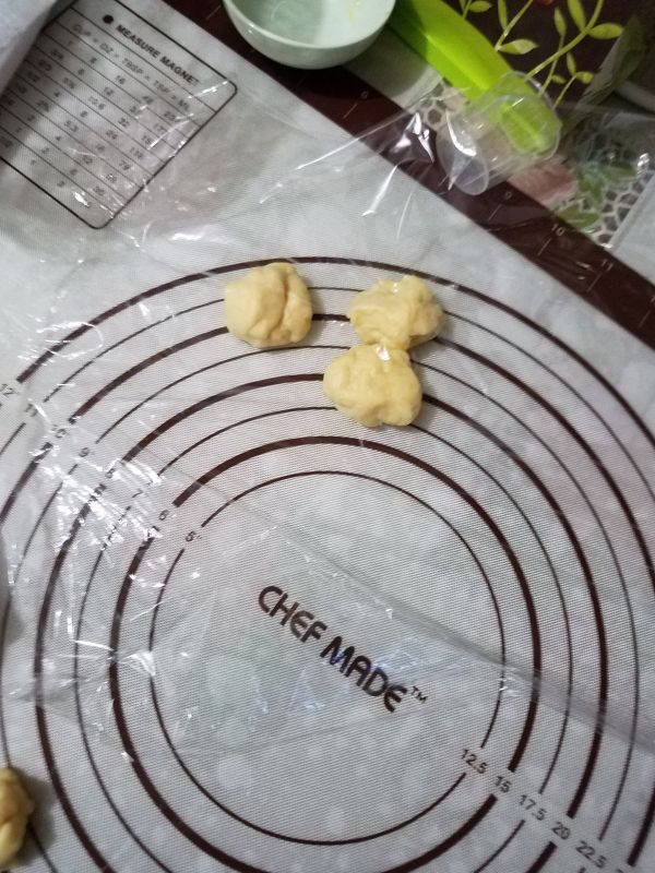 玫瑰花花环面包