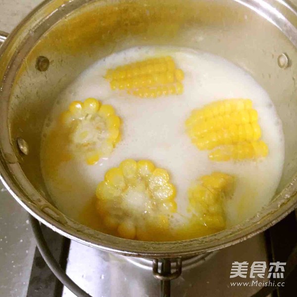 奶香玉米的做法