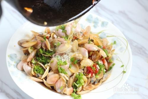 葱油海瓜子的做法