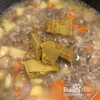 怎么做咖喱牛肉饭