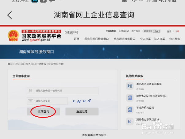我的桃江如何查询企业信息