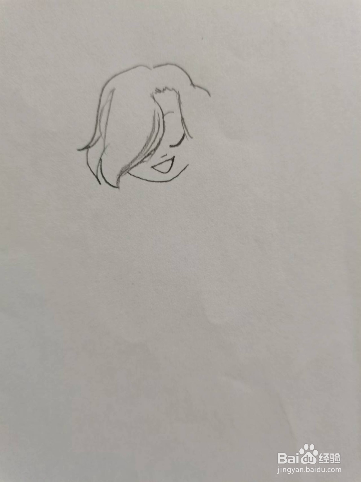 比基尼女孩简笔画