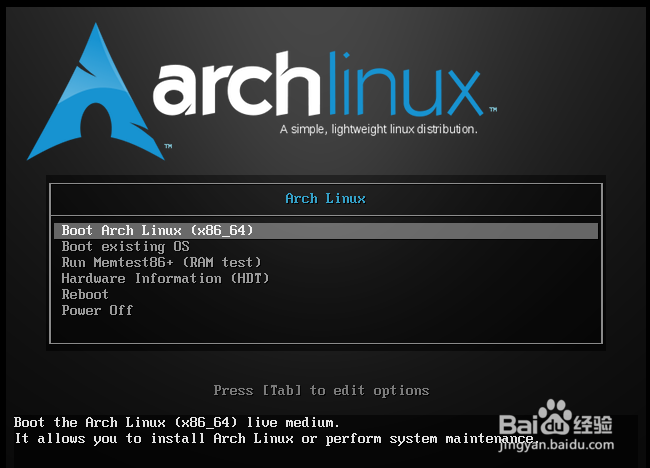 Arch Linux 怎么安装