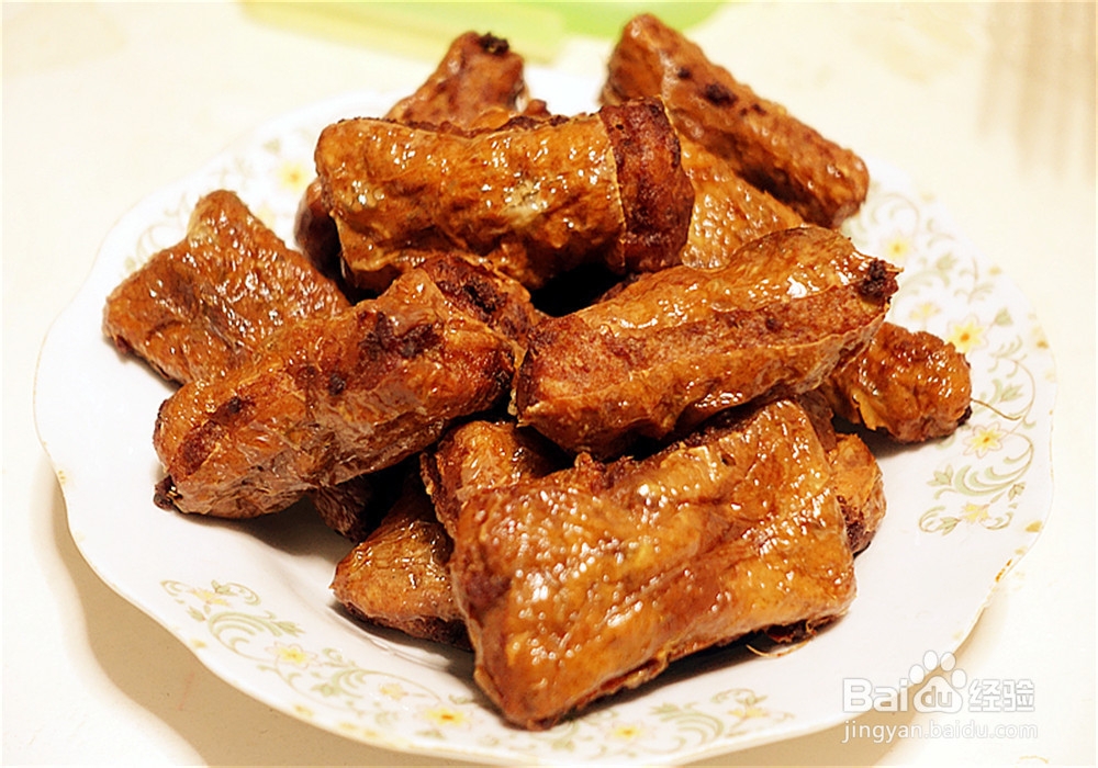 外焦里嫩的秘制炸松肉