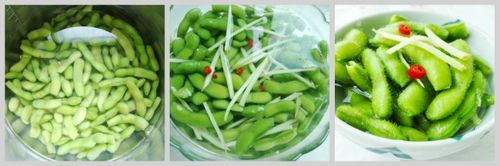 适合夏季里食用的解乏小菜----盐水毛豆