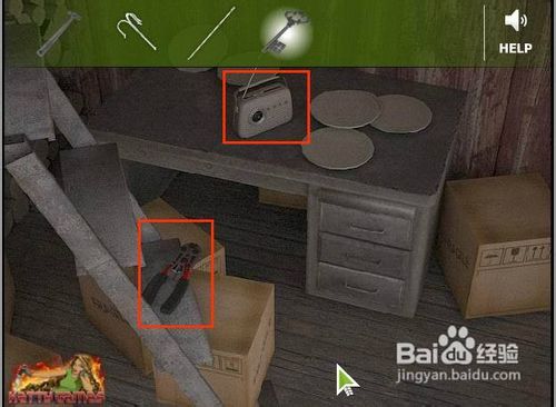 逃出老旧仓库攻略