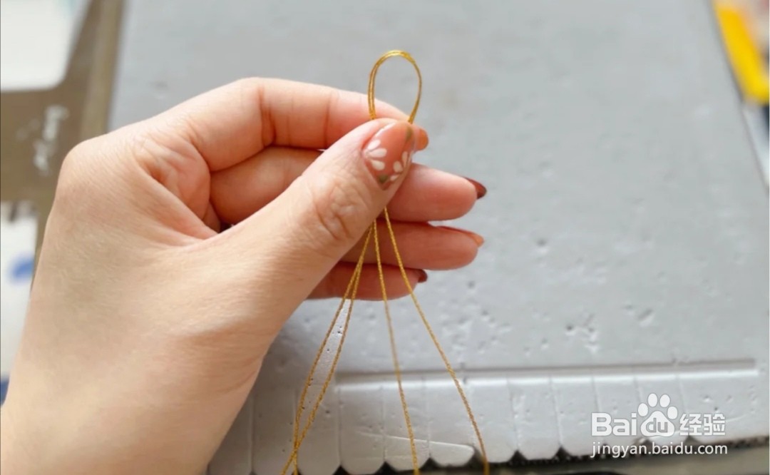 在逃公主手绳教程