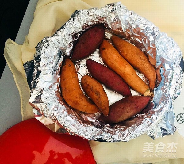 砂锅烤红薯的做法