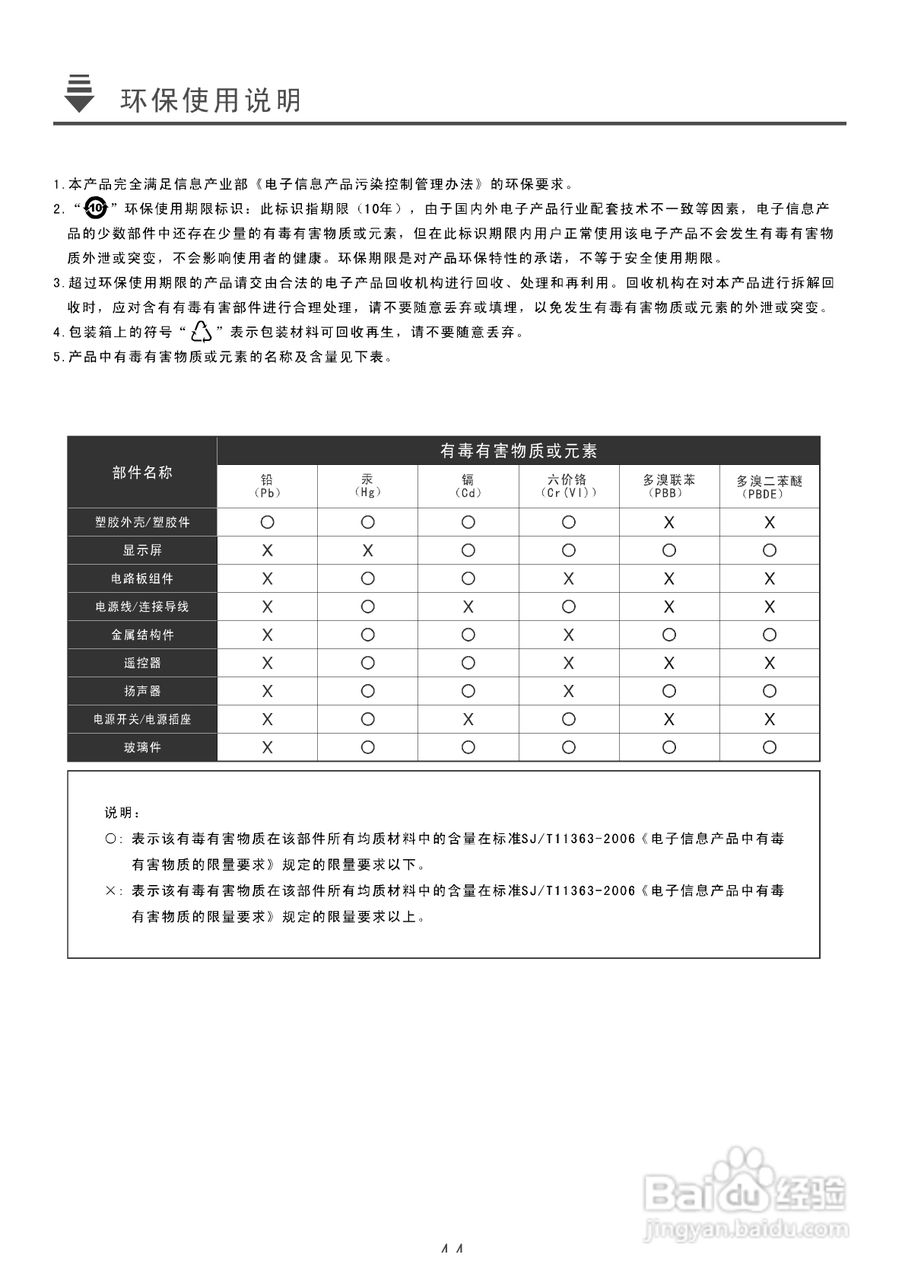 康佳LC46TS88EN液晶彩电使用说明书:[5]