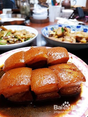 红烧肉滑而不腻制作方法
