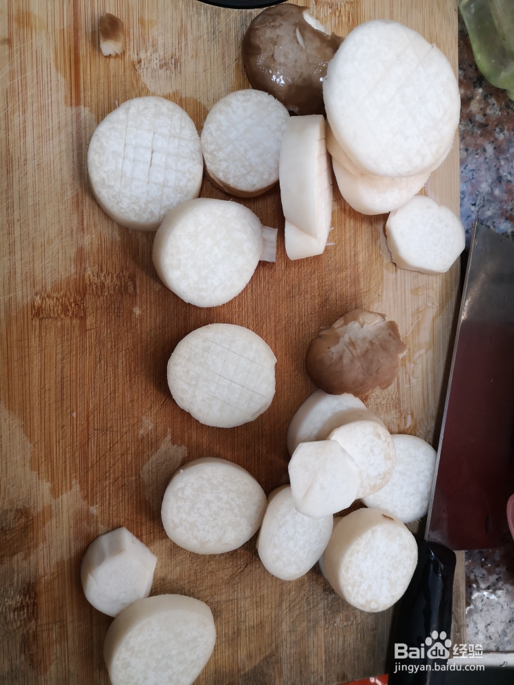 简单快捷的红烧虾仁杏鲍菇