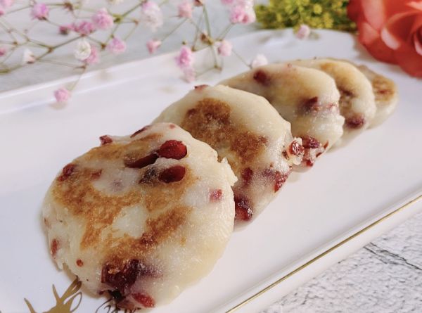 蔓越莓山药小饼