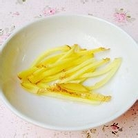 白灼菜心的做法