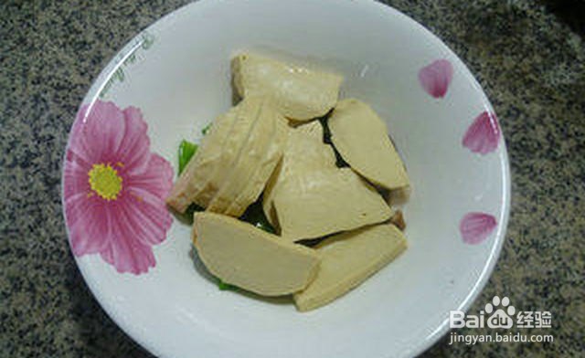 家常菜-香菇荷兰豆拌小素鸡