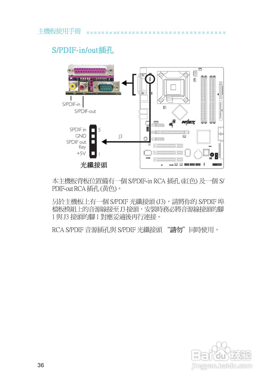 友通INF. NF650i ULTRA-T2型主板说明书:[4]