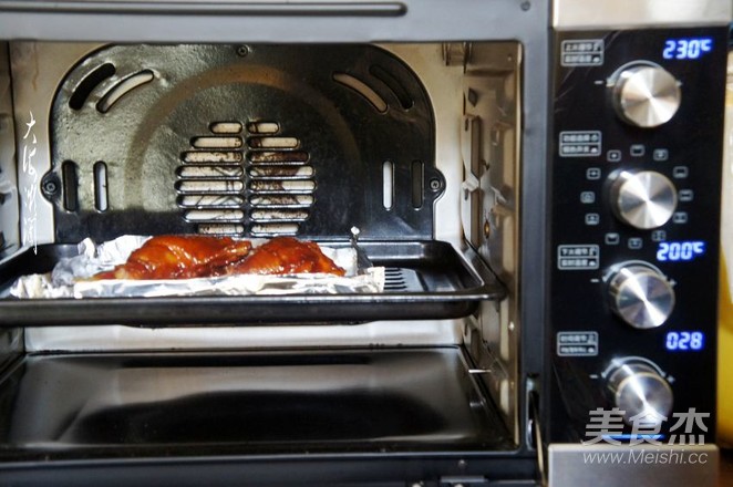 香辣烤鸡腿的做法