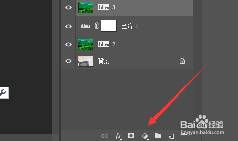 photo shop如何将彩色风景图变成黑白图