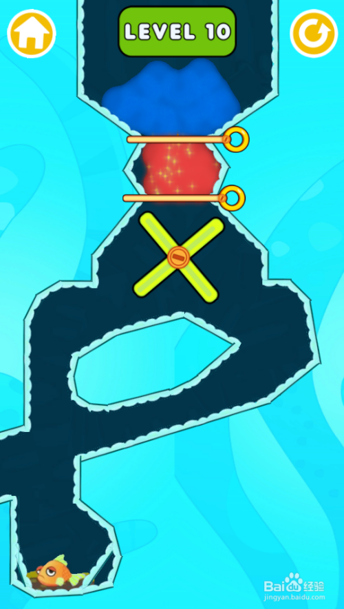 Help The Goldfish的Level 10如何过关