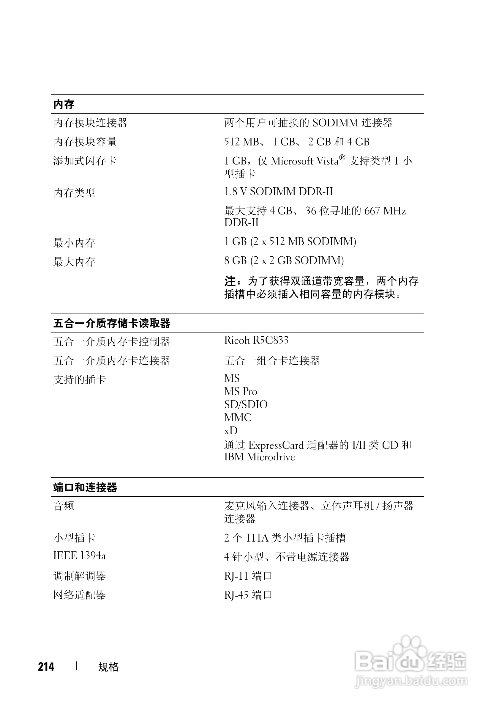 戴尔Precision M6300笔记本电脑使用说明书:[22]