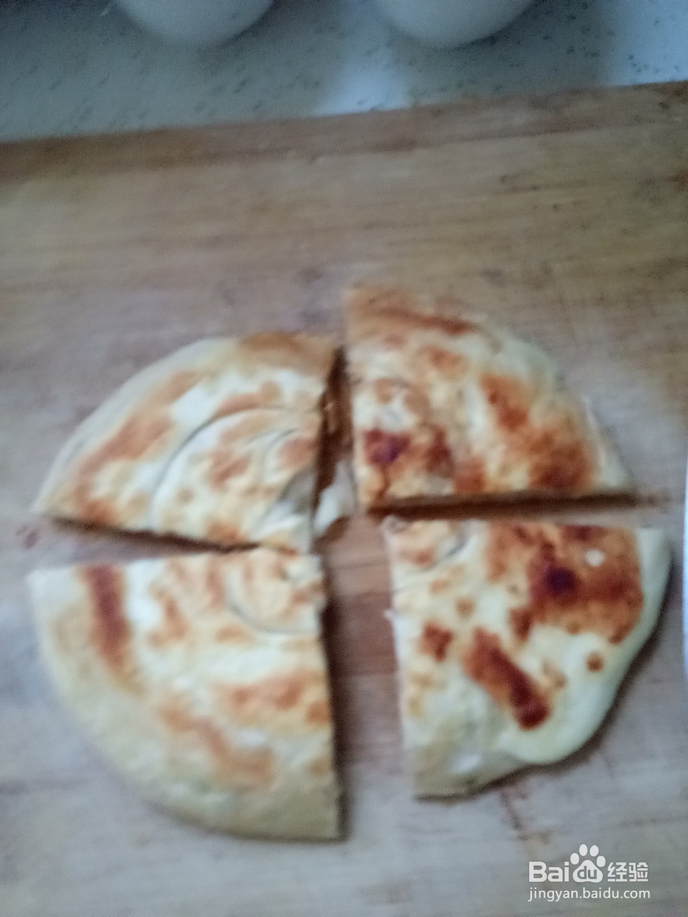 电饼铛芝麻酱葱花饼