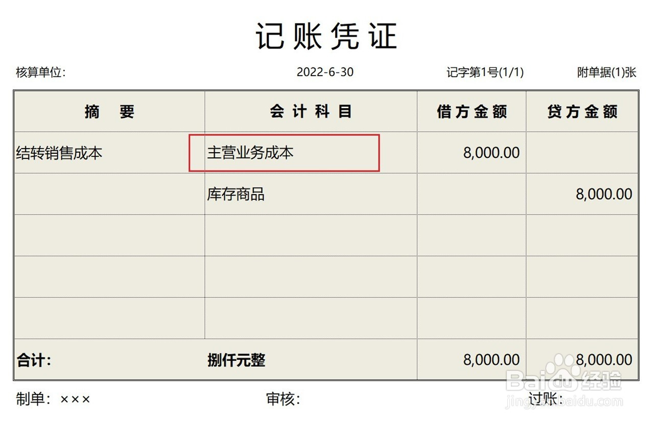 未开票销售收入怎么做会计分录